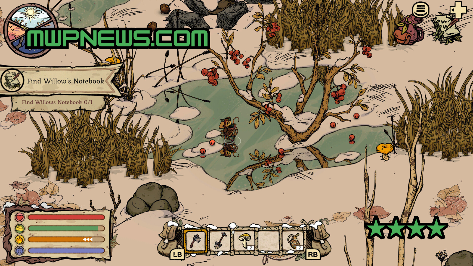 Game Review: Winter Burrow